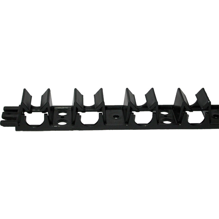 GUIDA FISSATUBO PER TUBO 17-25 mm 1000 x 50 x h40 PASSO 100 mm