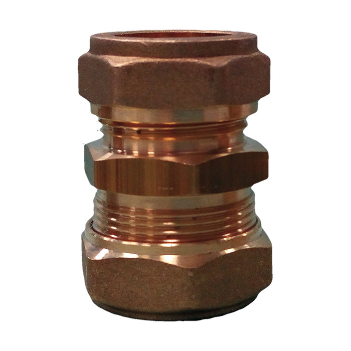 RACCORDO RAPIDO INOX/RAME DRITTO DOPPIO DN25 x 22