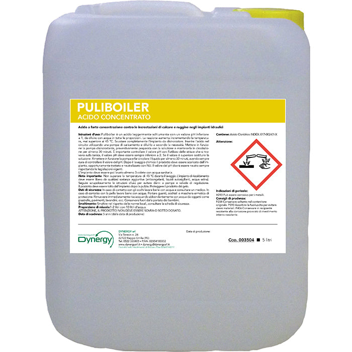 PULIBOILER - PULITORE PER SCAMBIATORE 5 litri