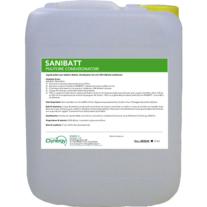 SANIBATT - LIQUIDO SANIFICANTE 5 litri