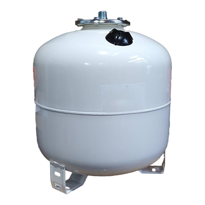 Vaso d'espansione per impianti solari; pressione max 6 bar temperatura max di esercizio 99°C.