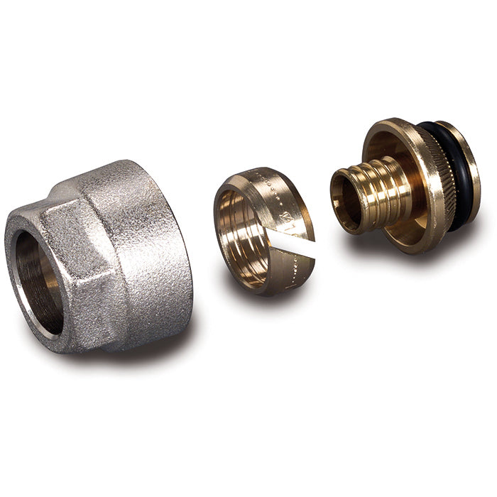 RACCORDO EUROCONO PER TUBO PEX 16x2 mm