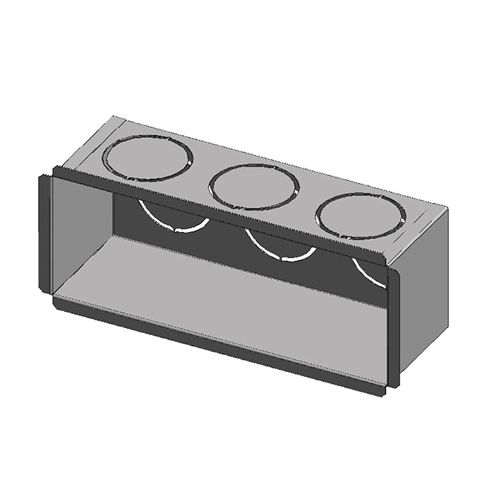 KLIMALINE PLENUM PER BOCCHETTA VMC 3 x 90