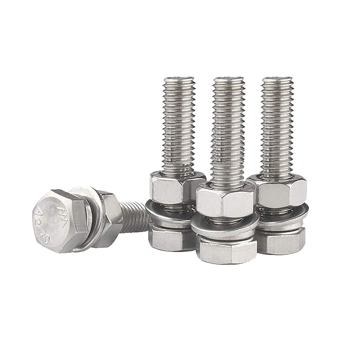 KIT 12 BULLONI M12 x 25 PER PIASTRA KOMBI-TT