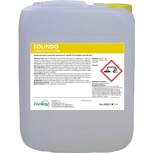 SOLINDO - LIQUIDO DETERGENTE 5 litri