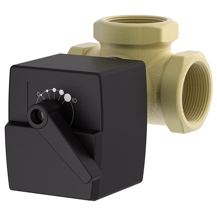 UV3 DN40 - VALVOLA DEVIATRICE 3VIE CON ATTUATORE
