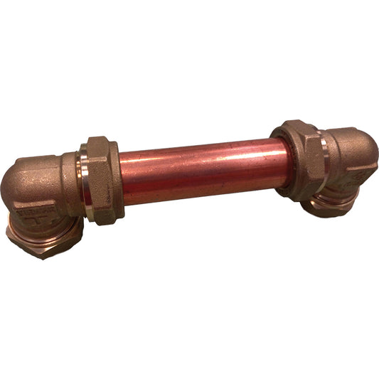 RACCORDO CURVO 22 mm PER MONTAGGIO ORIZZONTALE