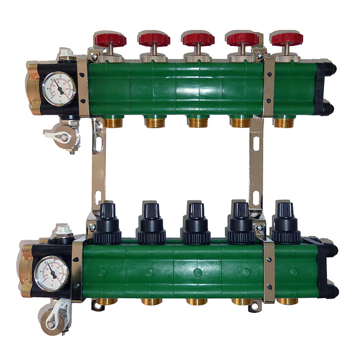 LINEAGEL - COLLETTORE ISOLATO PER VENTILCONVETTORE 1"¼ 2 VIE