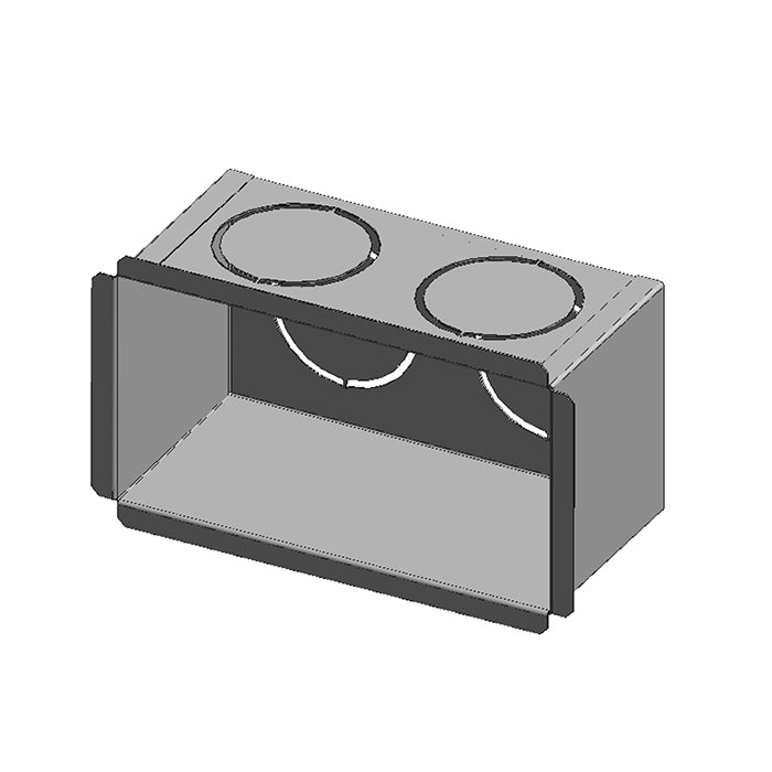 KLIMALINE PLENUM PER BOCCHETTA VMC 2 x 90